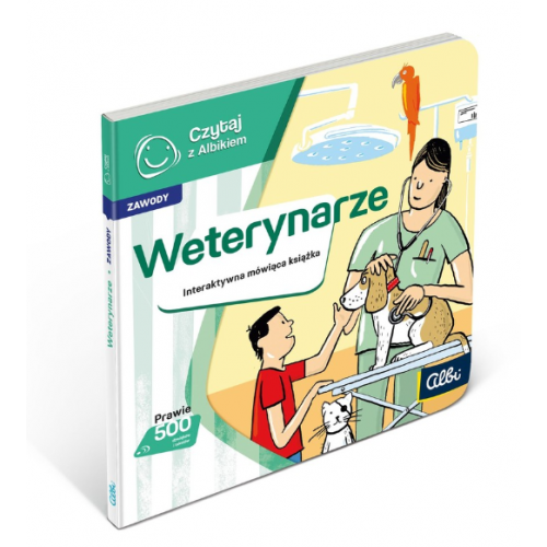 Książeczka  Czytaj z Albikiem Zawody - Weterynarze (34545)